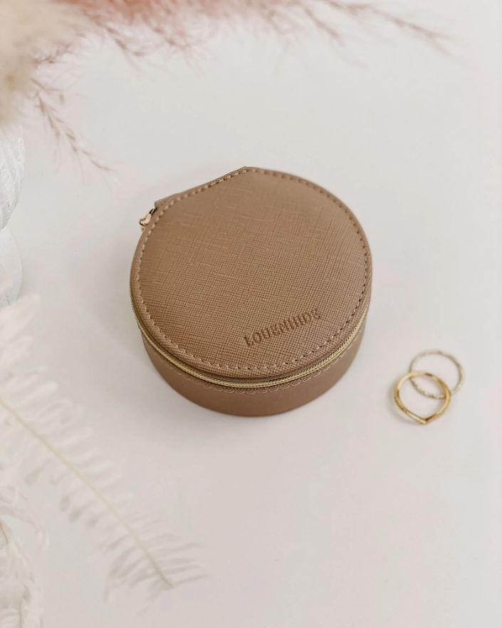 LOUENHIDE Sisco Jewellery Box - Coffee Jewellery Box - Zabecca Living