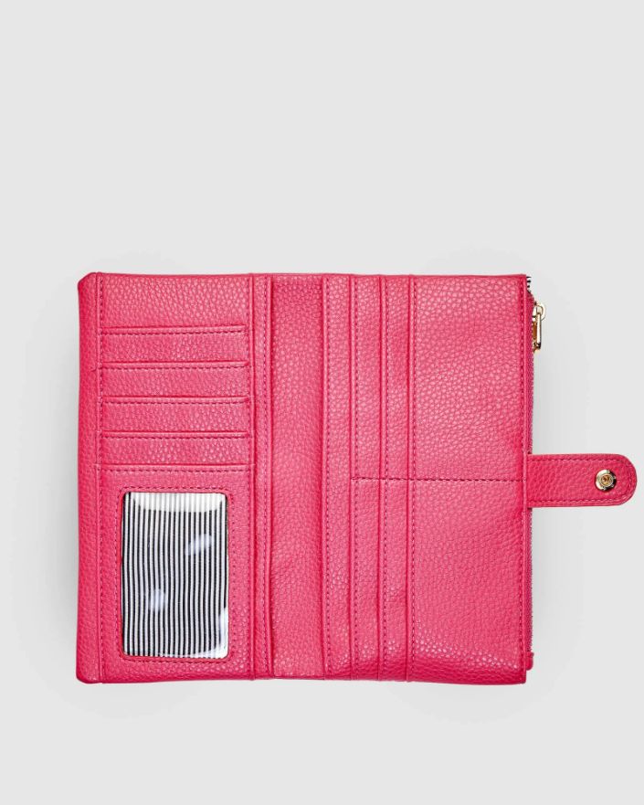 LOUENHIDE Stella Wallet - Fuschia WALLET - Zabecca Living