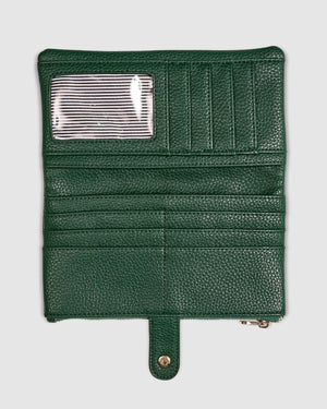 LOUENHIDE Stella Wallet - Green WALLET - Zabecca Living