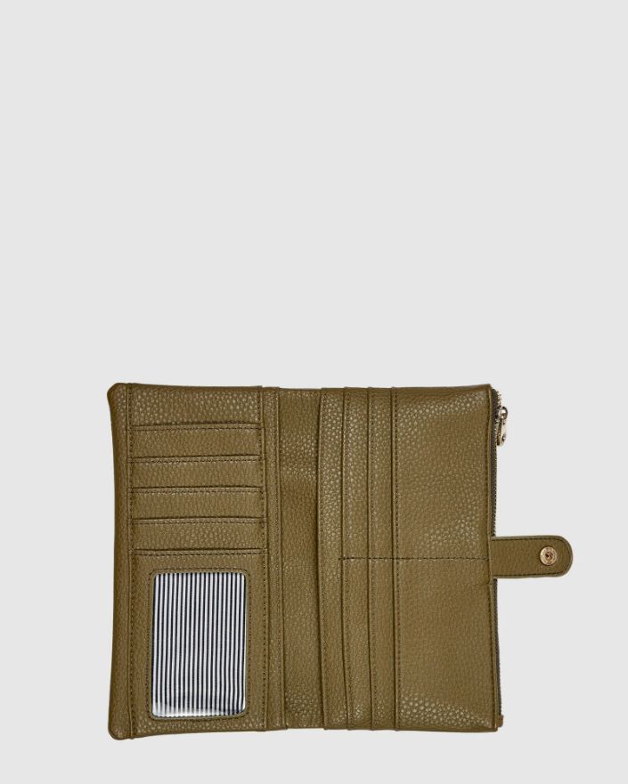 LOUENHIDE Stella Wallet - Light Khaki WALLET - Zabecca Living
