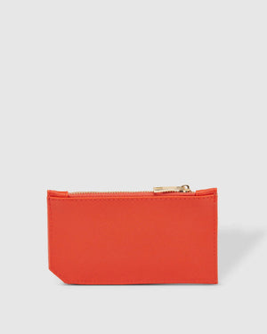 LOUENHIDE Tia Cardholder - Tangerine WALLET - Zabecca Living