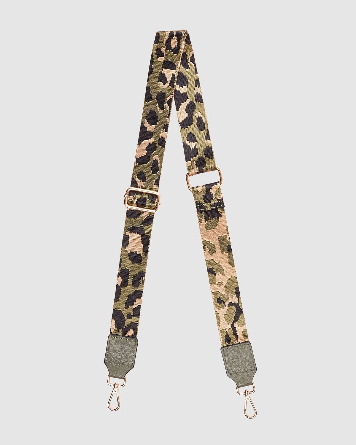 LOUENHIDE Tyler Camo Guitar Strap - Khaki HANDBAG - Zabecca Living