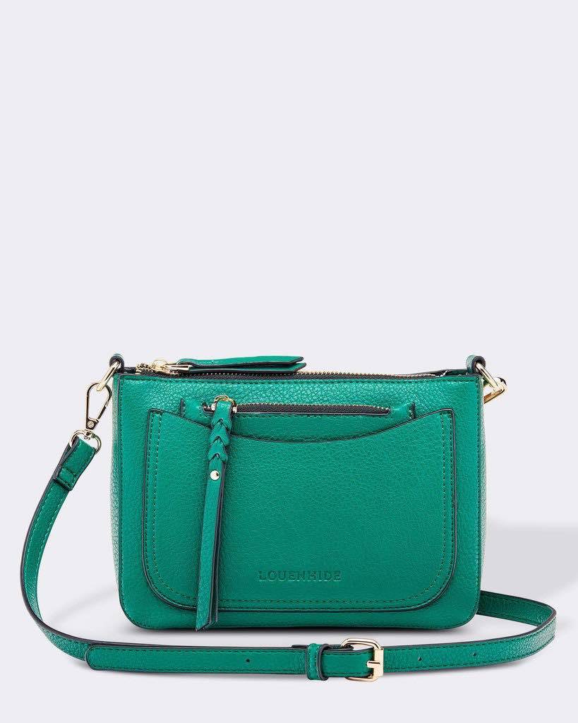 LOUENHIDE Venice Crossbody bag - Green HANDBAG - Zabecca Living
