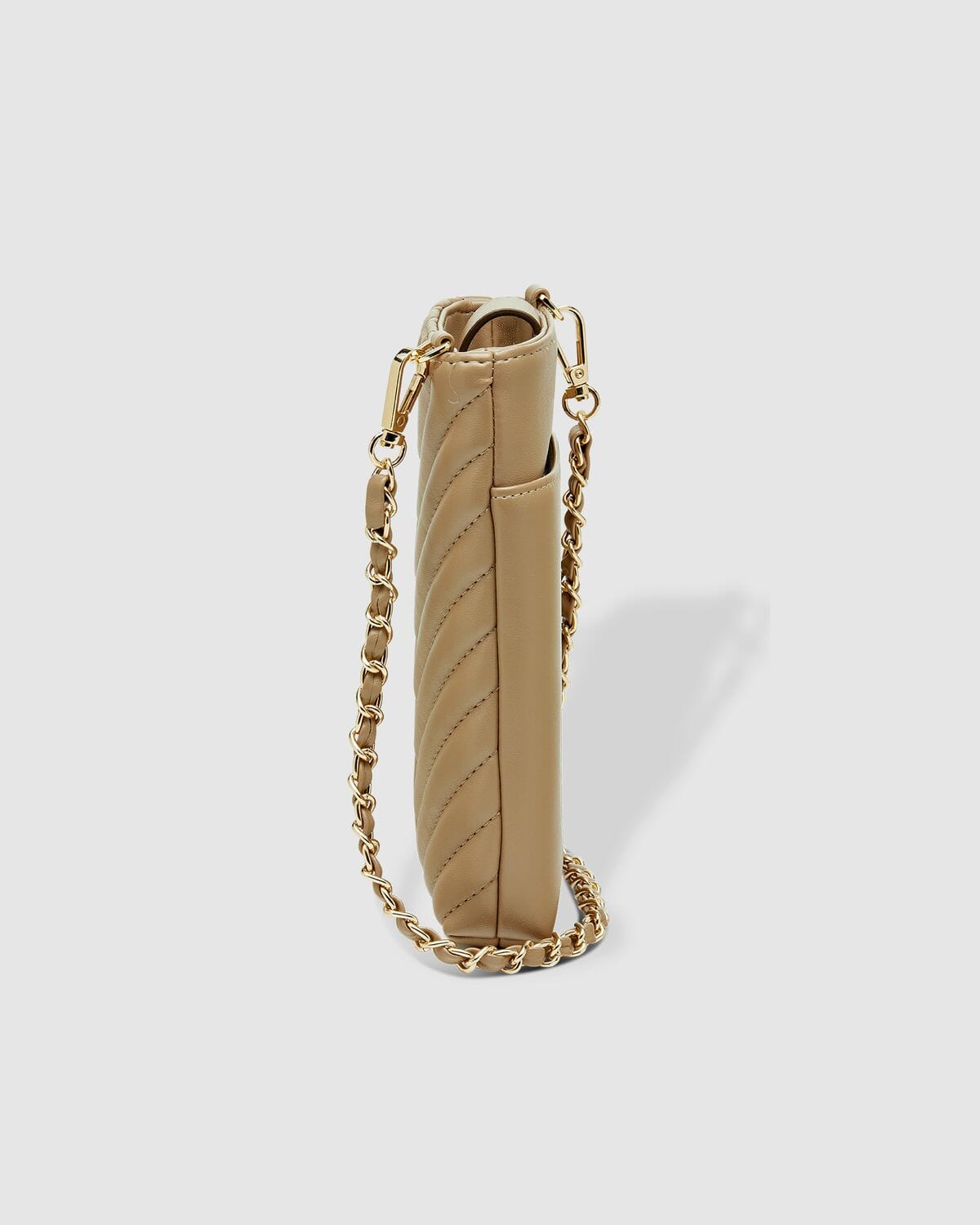 LOUENHIDE Vera Quilted Phone Crossbody Bag - Coffee HANDBAG - Zabecca Living