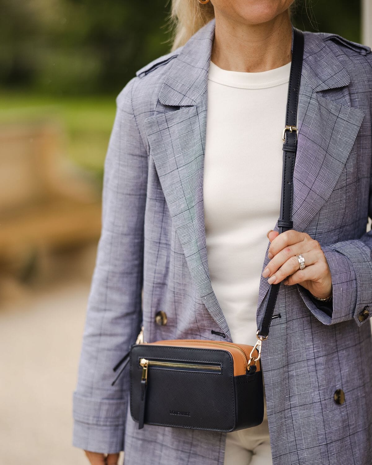 LOUENHIDE Xanthe Crossbody Bag - Navy HANDBAG - Zabecca Living