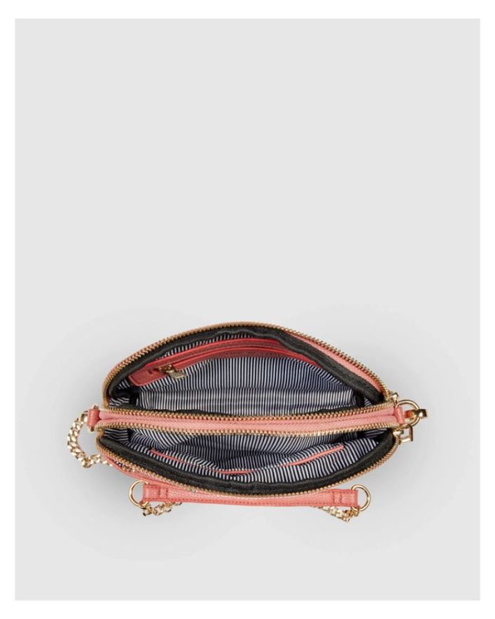 LOUENHIDE Zara Crossbody Bag - Dusty Rose HANDBAG - Zabecca Living