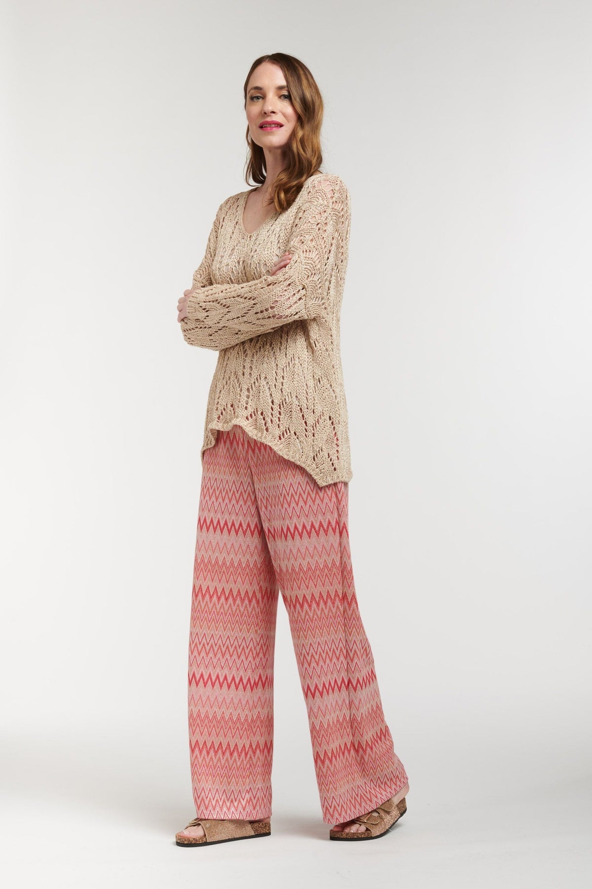 LOVE FROM ITALY Goldfinger Jumper - Gold Jumpers + Knitwear - Zabecca Living