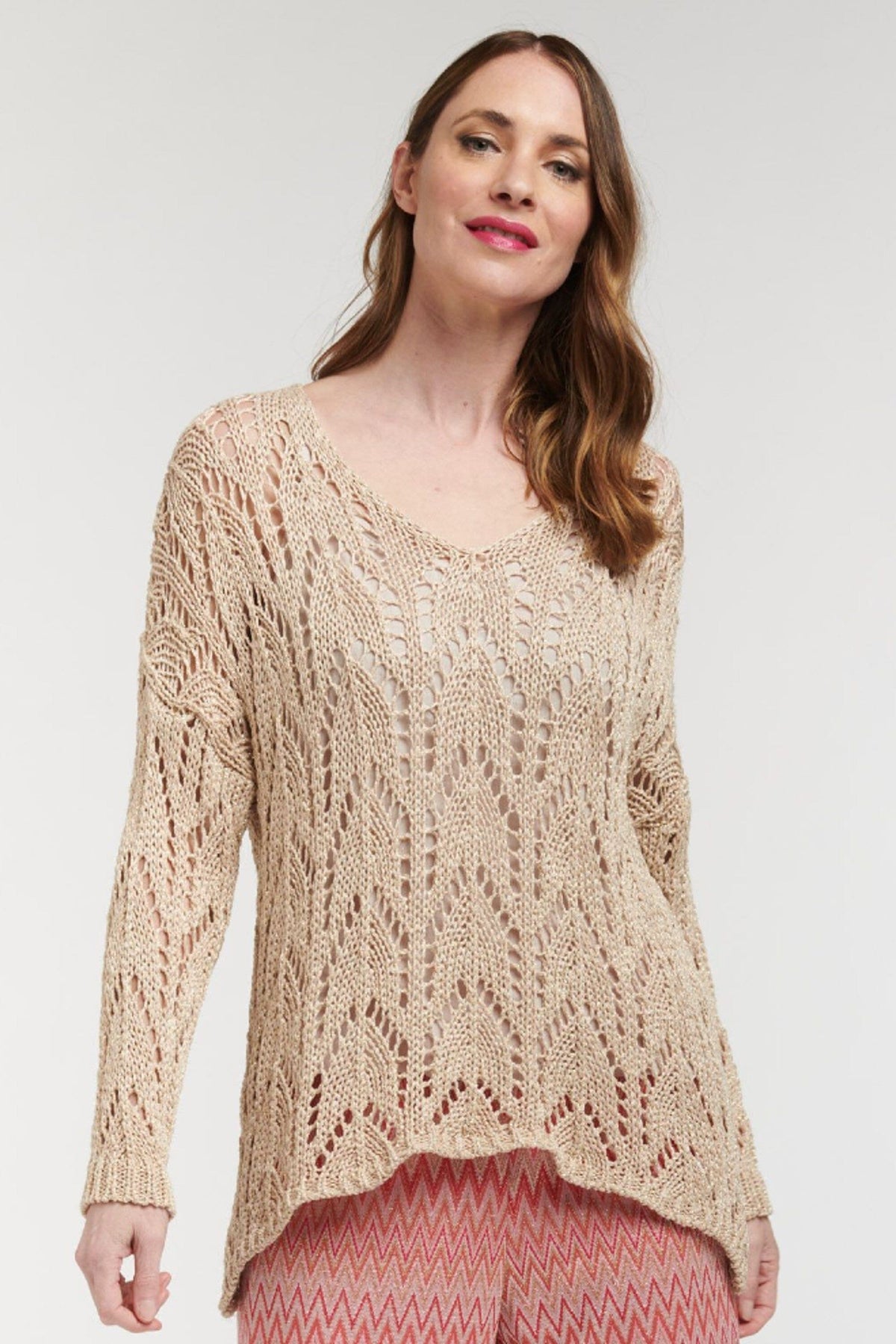 LOVE FROM ITALY Goldfinger Jumper - Gold Jumpers + Knitwear - Zabecca Living