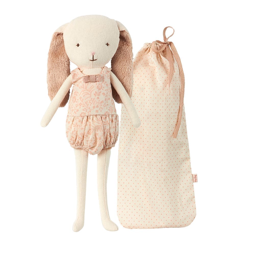 MAILEG Bunny Bell In Bag - Rose KIDS (5+ Yrs) - Zabecca Living