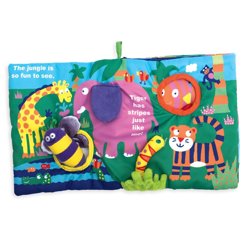 MANHATTAN Buzzing Through Fabric Book BABY (0-12 Mths) - Zabecca Living