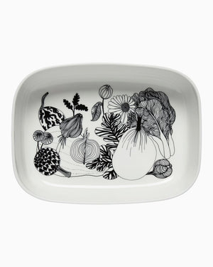 MARIMEKKO Oiva / Siirtolapuutarha Serving Dish 20.5x28 KITCHEN + DINING - Zabecca Living