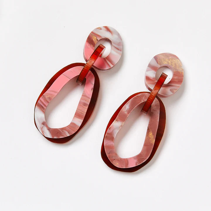 MARTHA JEAN Emily Earring - Musk Earrings - Zabecca Living