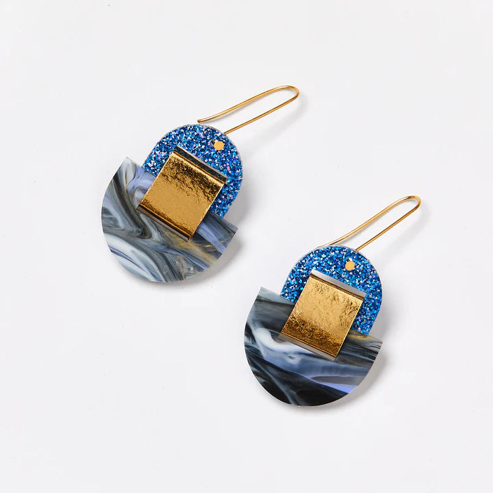 MARTHA JEAN Winona Earrings - Bluebird Earrings - Zabecca Living