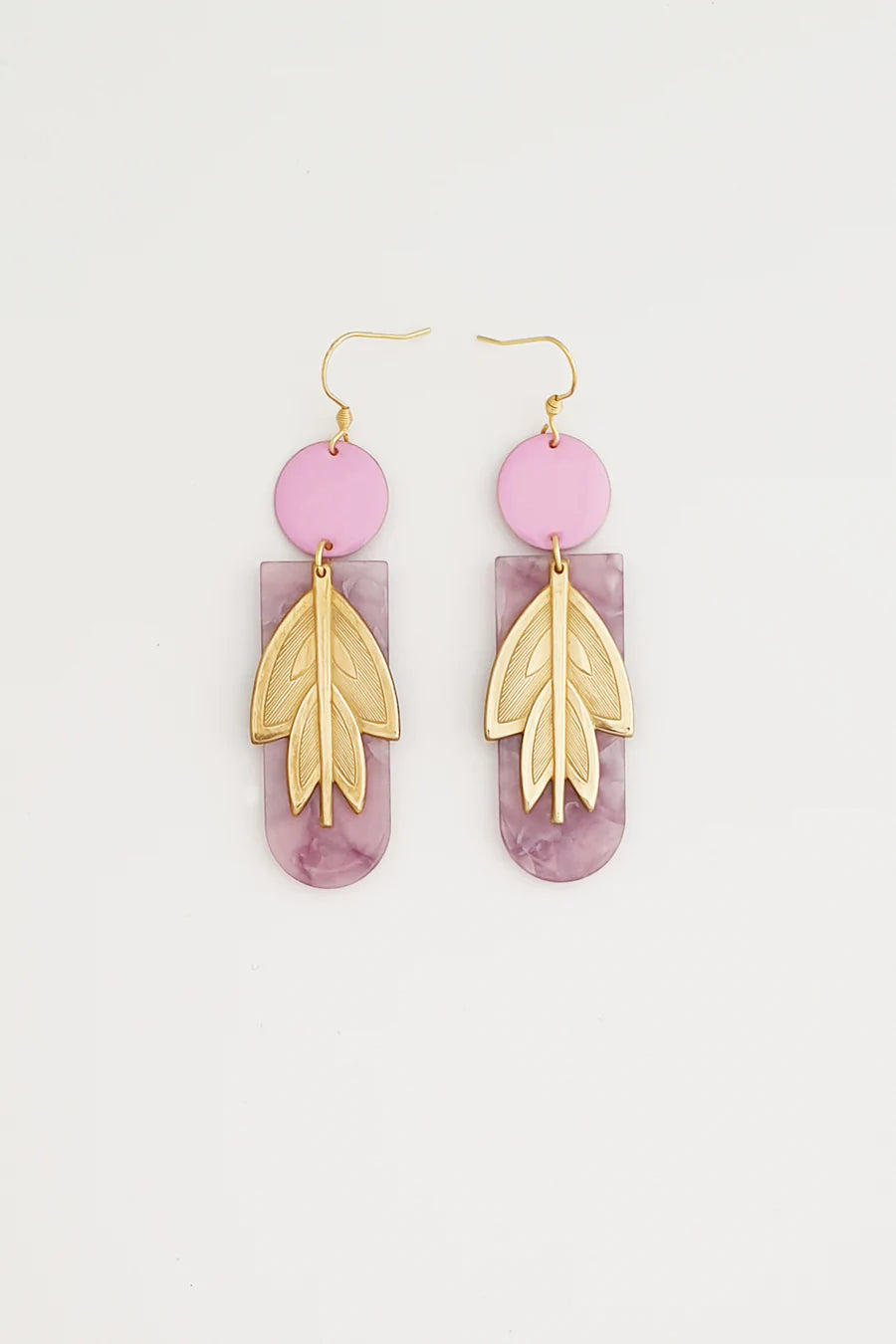 MIDDLE CHILD Bramble Earrings - Orchid Earrings - Zabecca Living