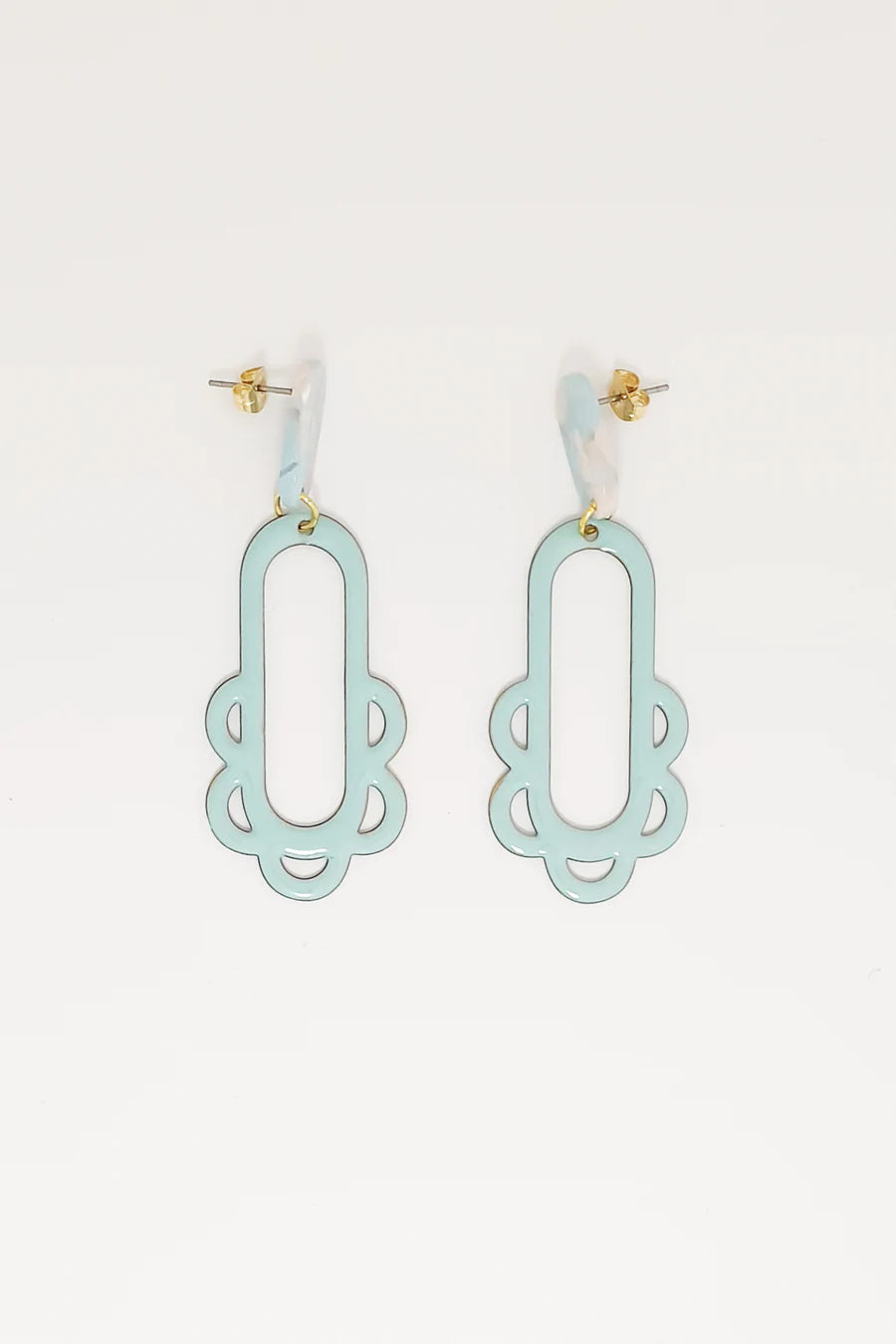 MIDDLE CHILD Fiesta Earrings - Azure Earrings - Zabecca Living