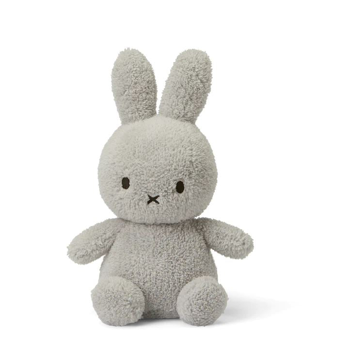 MIFFY PLUSH Miffy Sitting Terry - Grey 23cms TODDLER (1-3 Yrs) - Zabecca Living