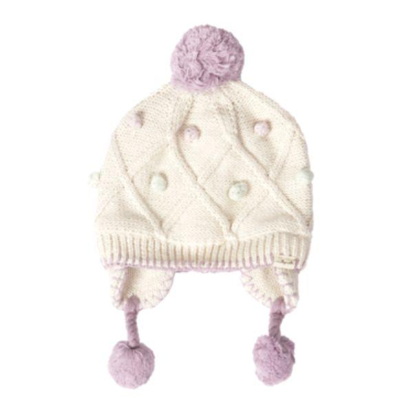 MILLYMOOK Aracoon Baby Beanie -Cream Beanie - Zabecca Living