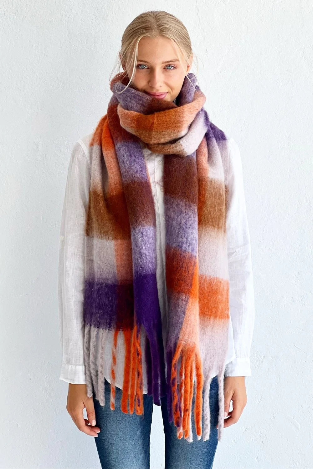 MOSK MELBOURNE Scarf - Cedar Springs scarf - Zabecca Living