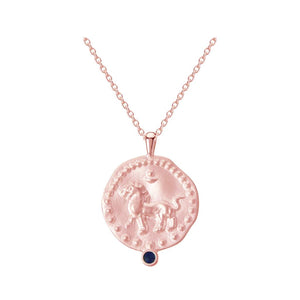 MURKANI Courage Necklace - Rose Gold Plate Necklace - Zabecca Living