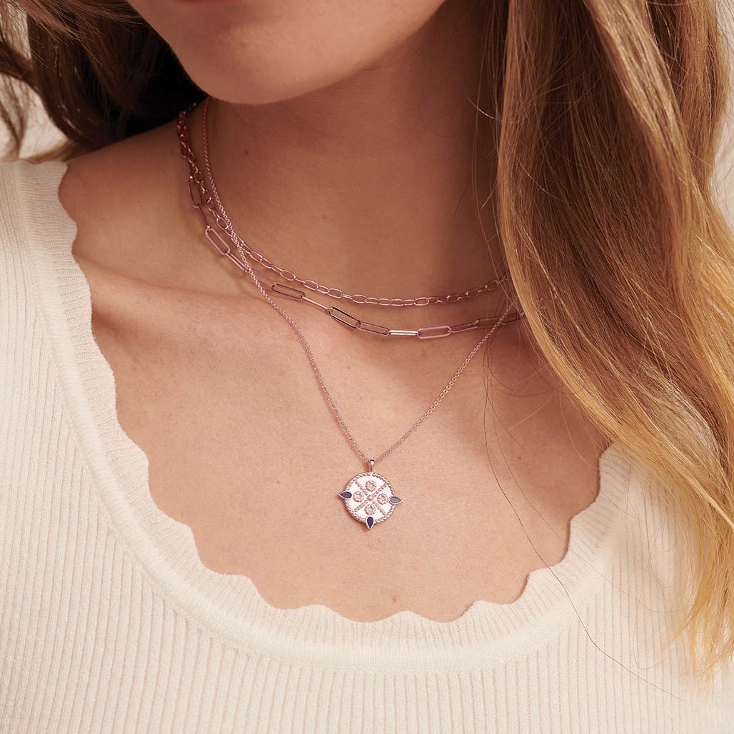 MURKANI Renewal Necklace - Rose Gold Necklace - Zabecca Living