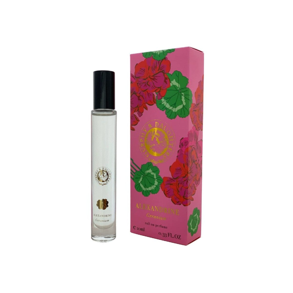 MURPHY &amp; DAUGHTERS Perfume Oil Roller Ball - Geranium FRAGRANCE - Zabecca Living