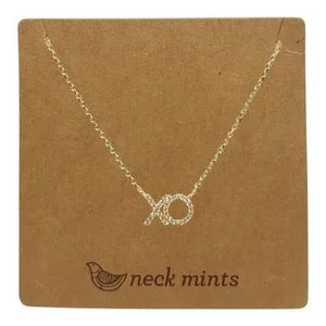 NECK MINT Cubic Naught & Cross Necklace Necklace - Zabecca Living
