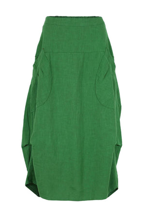 OLGA DE POLGA Milwaukee Fiesta Skirt - Parakeet Green Skirt - Zabecca Living