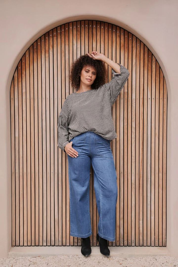 OLGA DE POLGA Peggy Long Jeans Original Wash JEANS - Zabecca Living