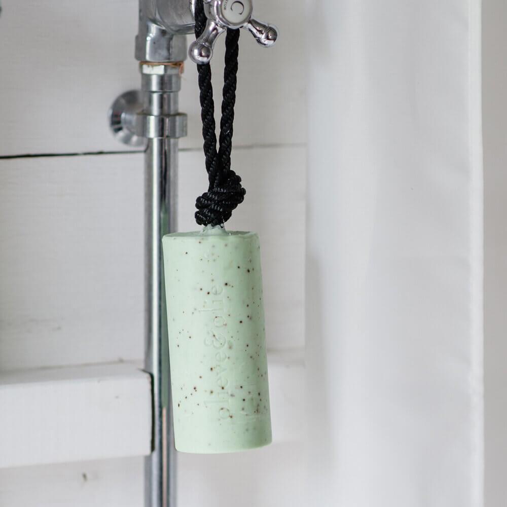 OLIEVE &amp; OLIE Soap on a Rope - Peppermint &amp; Coffee 250g SOAP - Zabecca Living