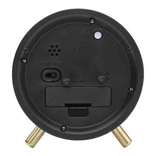 ONE SIX EIGHT LONDON Hannah Silent Alarm Clock - White CLOCK - Zabecca Living