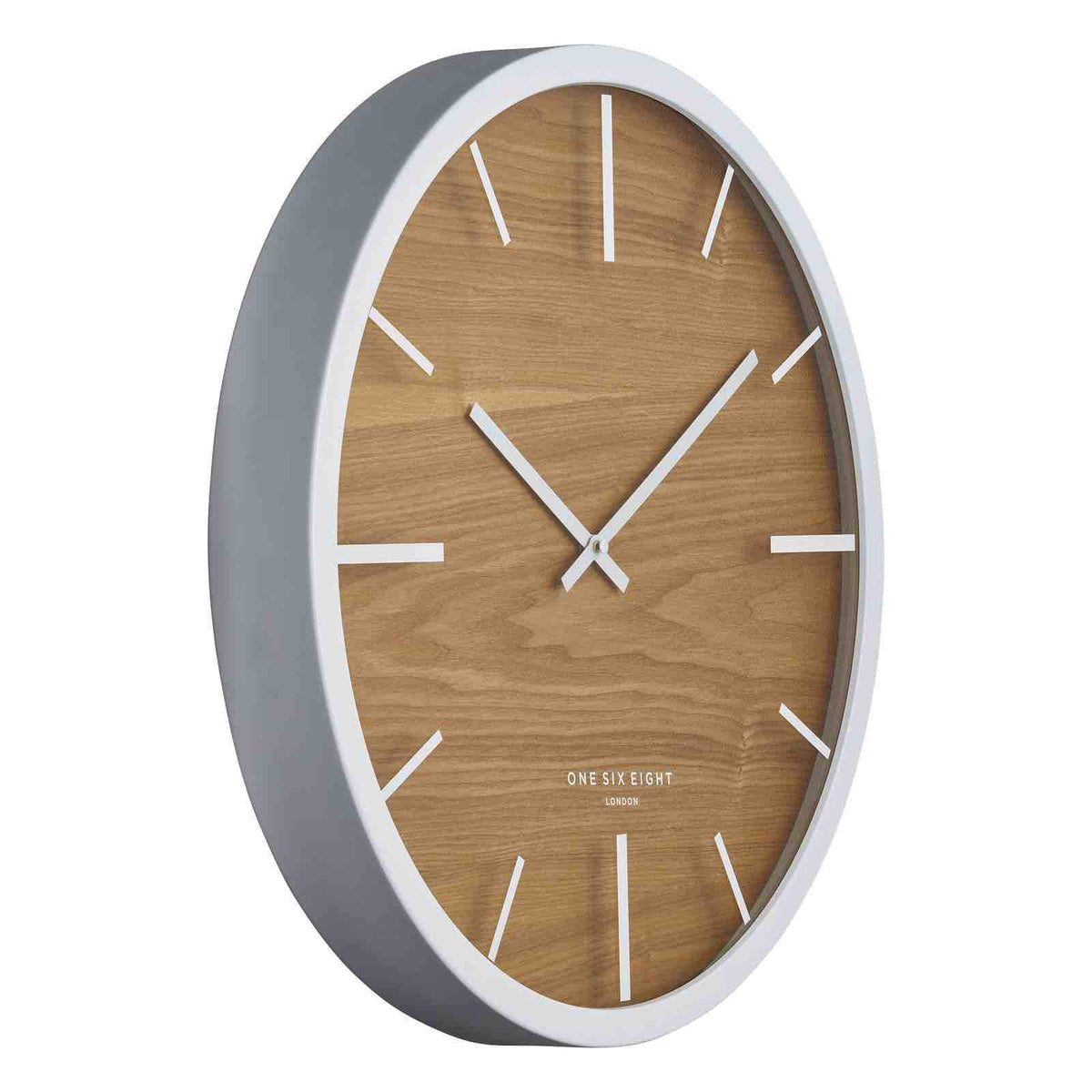 ONE SIX EIGHT LONDON Willow Silent Wall Clock 30cms CLOCK - Zabecca Living