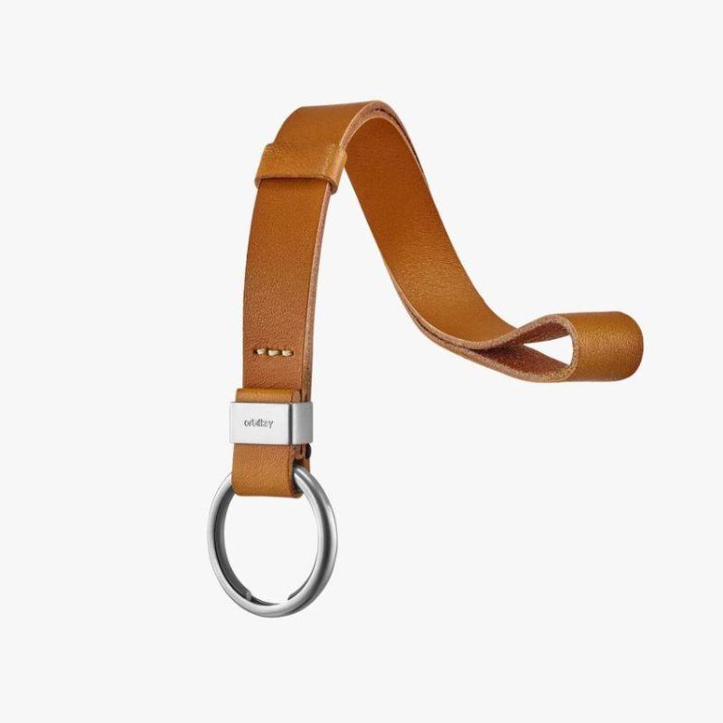 ORBITKEY Strap - Tan/White Stitching Organisers - Zabecca Living