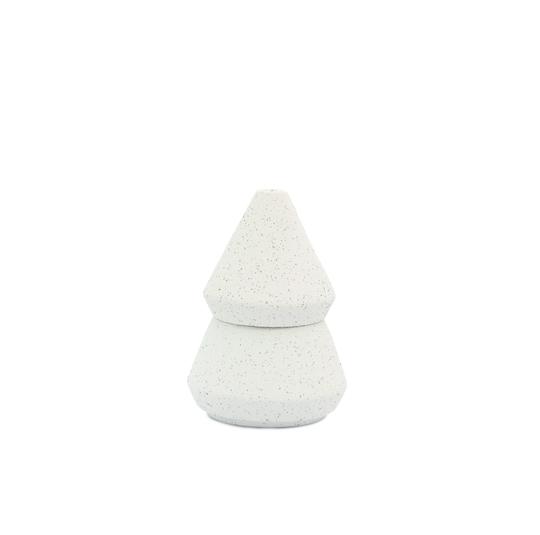 PADDWAX Small White Tree Stack - Cypress and Fir CANDLE - Zabecca Living