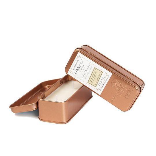 PADDYWAX Library Travel Tin Candle - John Steinbeck CANDLE - Zabecca Living