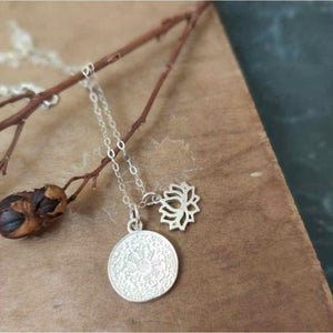 PAIRD Buddha Coin Protection Necklace Necklace - Zabecca Living