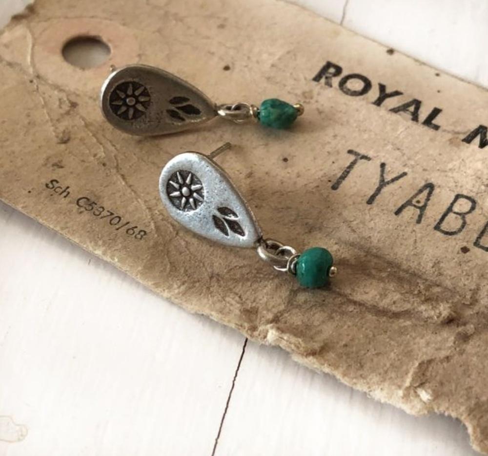 PAIRD Meadow Print Studs Earrings - Zabecca Living