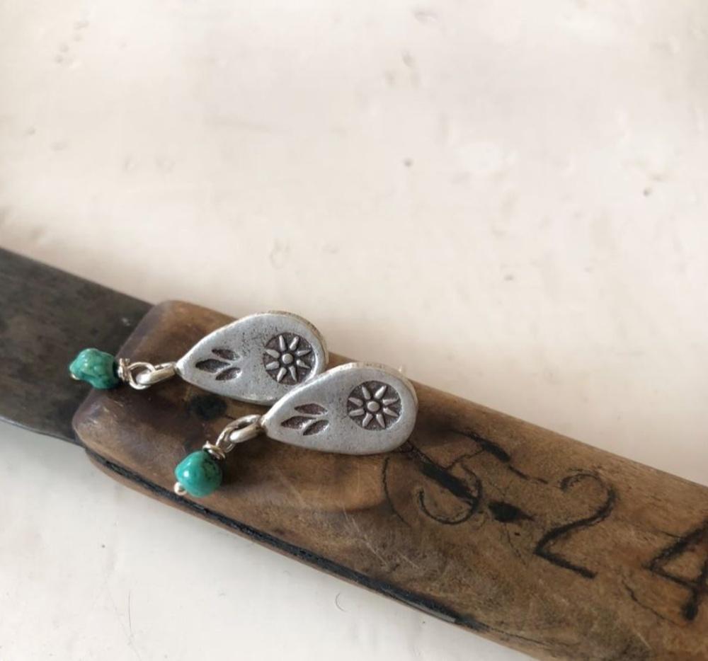 PAIRD Meadow Print Studs Earrings - Zabecca Living