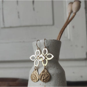 PAIRD Orchid Blaze Earrings Earrings - Zabecca Living