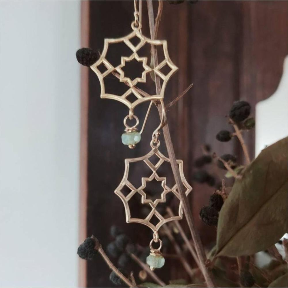 PAIRD Persian Summer Earrings Earrings - Zabecca Living