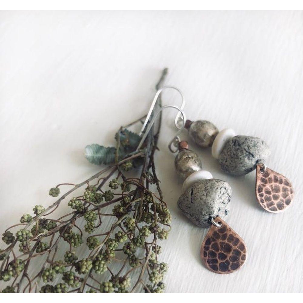 PAIRD Tribal Totem Earrings Earrings - Zabecca Living