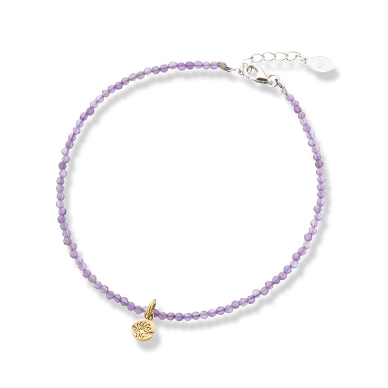 PALAS Amethyst Celestial Gem Bracelet BRACELET - Zabecca Living