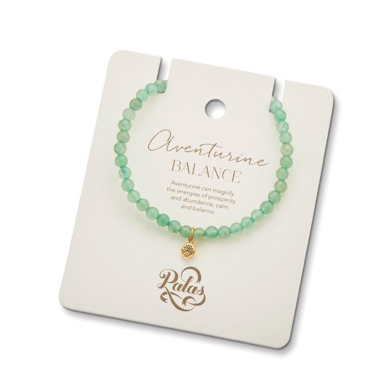 PALAS Aventurine Healing Gem Bracelet BRACELET - Zabecca Living