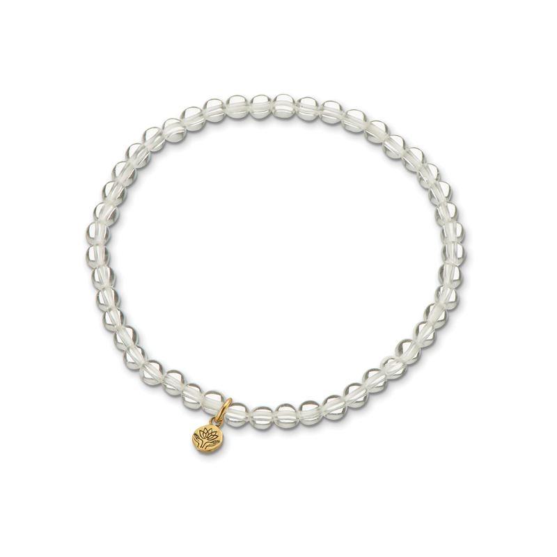 PALAS Crystal Quartz Healing Gem Bracelet BRACELET - Zabecca Living