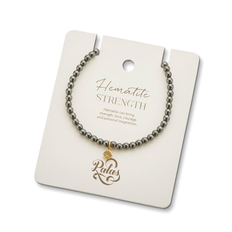 PALAS Hematite Healing Gem Bracelet BRACELET - Zabecca Living