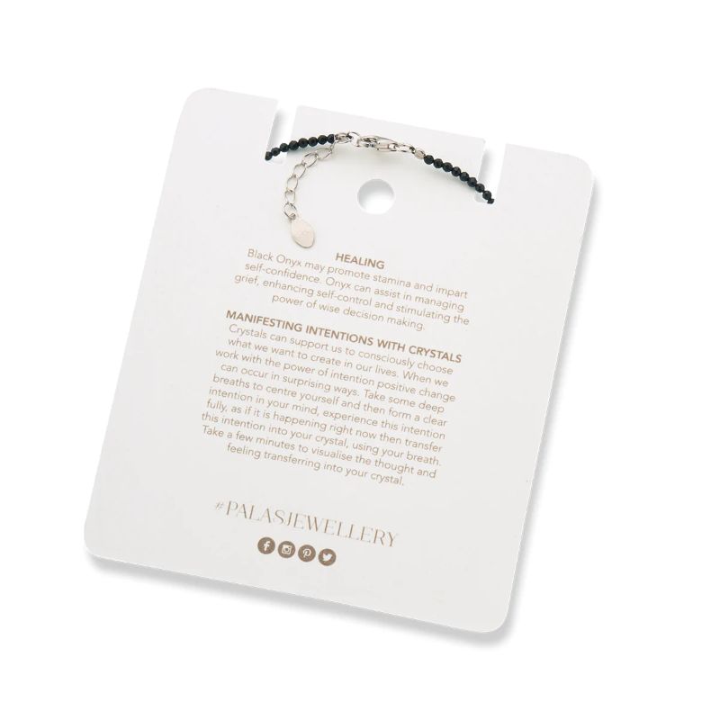 PALAS Onyx Celestial Gem Bracelet BRACELET - Zabecca Living