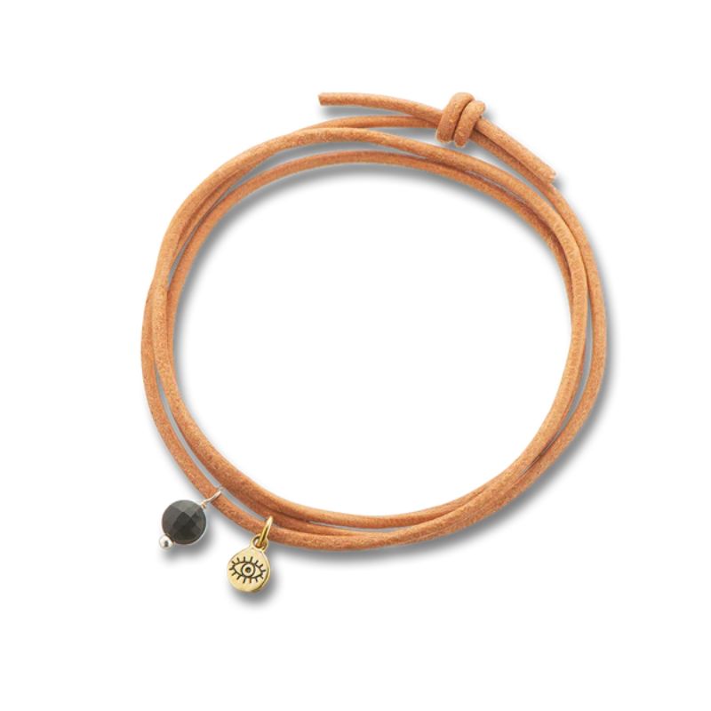 PALAS Onyx Protection Gem Wrap BRACELET - Zabecca Living
