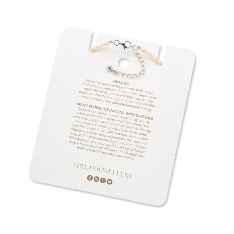 PALAS Pearl Celestial Gem Bracelet BRACELET - Zabecca Living