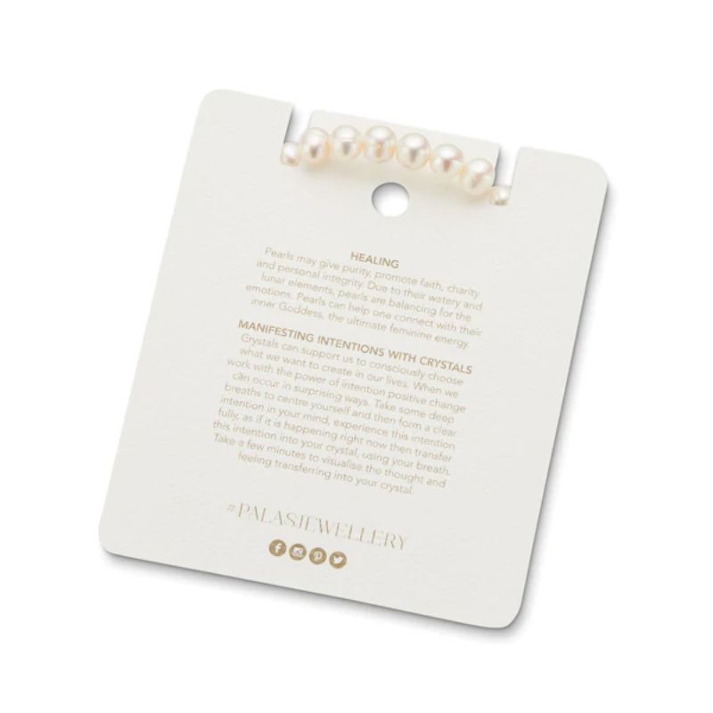 PALAS Pearl Energy Gem Bracelet BRACELET - Zabecca Living