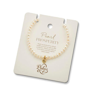 PALAS Pearl Healing Gem Bracelet BRACELET - Zabecca Living