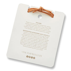 PALAS Pearl Protection Gem Wrap BRACELET - Zabecca Living
